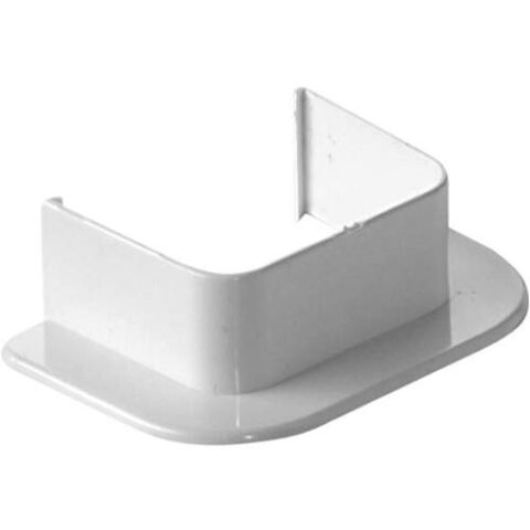 Canalplast plafond/wand rozet PAM125 Zuiverwit RAL9010