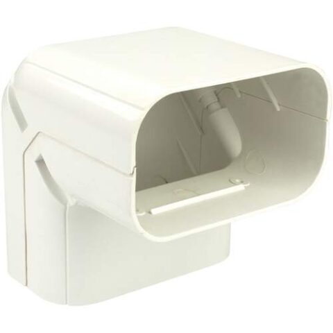 Inoac stijgende lange bocht buiten 90° NC140-W Signaalwit RAL9003