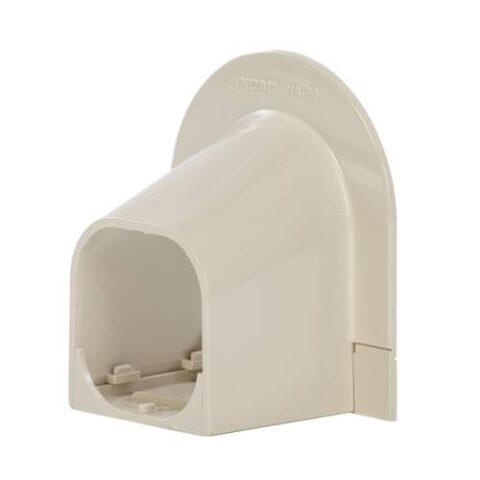 Inoac plafond/wand-eindstuk NA100 Ivoorwit RAL1013