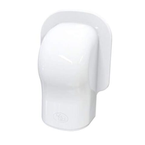 Tecnosystemi Optima muur afdekkapTA135 Zuiverwit RAL9010