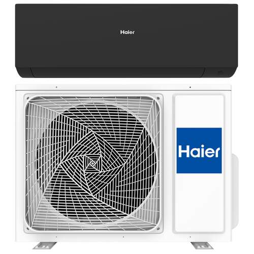 Haier Expert mat zwart binnen + buitenunit 5,0 kW R32 (incl. IR afstandsbediening en Wifi)