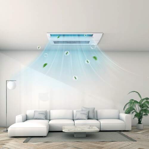 Haier 1-way Cassette plafond binnen + buitenunit 5,0 kW R32 (excl. uitblaaspaneel incl. Wifi) - Afbeelding 2