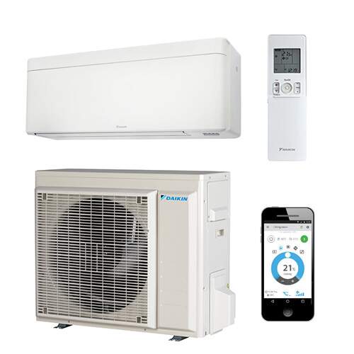 Daikin Stylish binnen + buitenunit 4,2 kW wit R32 (inclusief IR afstandsbediening en Wifi)