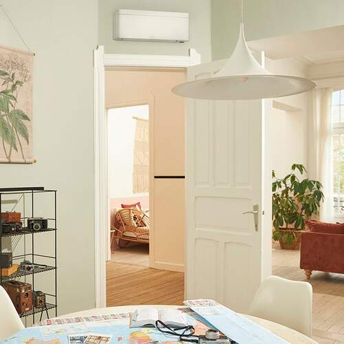 Daikin Stylish binnen + buitenunit 4,2 kW wit R32 (inclusief IR afstandsbediening en Wifi) - Afbeelding 2