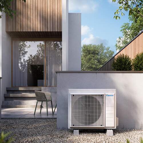 Daikin Stylish binnen + buitenunit 4,2 kW zwart R32 (inclusief IR afstandsbediening en Wifi) - Afbeelding 3
